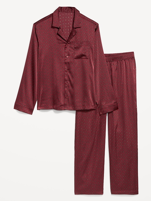 Image number 4 showing, Silk Pajama Set
