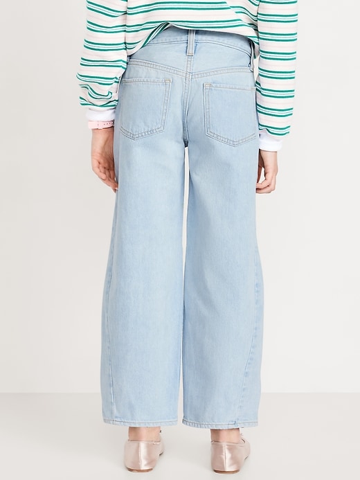 View large product image 2 of 5. Super Baggy Barrel-Leg Jeans for Girls