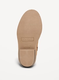Voir une image plus grande du produit 4 de 4. Bottes western en suédine à glissière latérale pour toute-petite fille
