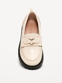 Image number 2 showing, Faux-Leather Chunky Loafers for Toddler Girls