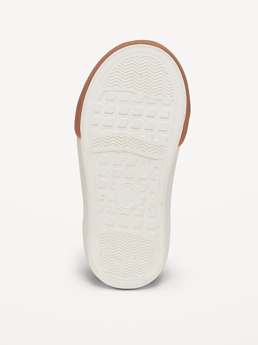 Image number 4 showing, Double Secure-Strap High-Top Sneakers for Toddler Boys