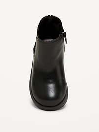 Image number 2 showing, Faux-Leather Chelsea Boots for Toddler Girls