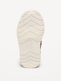 Image number 4 showing, Faux-Suede Side-Zip Lace-Up Boots for Toddler Boys
