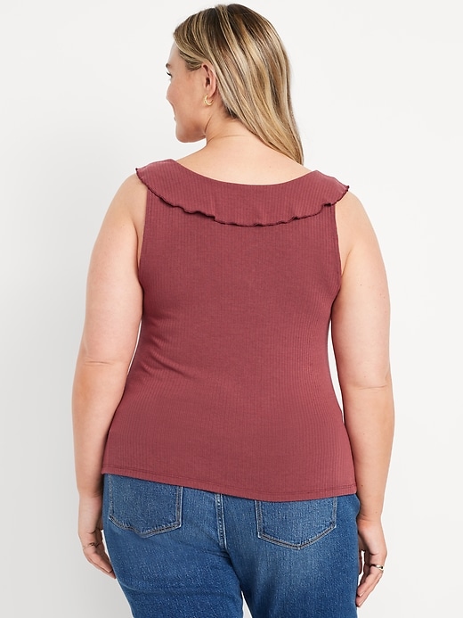 Image number 7 showing, Sleeveless Ruffle Top