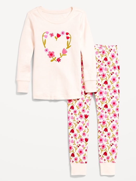 View large product image 1 of 3. Printed Snug-Fit Pajama Set for Toddler & Baby