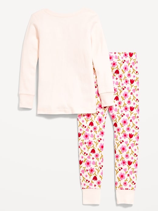 View large product image 2 of 3. Printed Snug-Fit Pajama Set for Toddler & Baby
