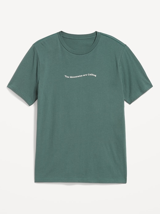View large product image 1 of 2. Graphic Crew-Neck T-Shirt