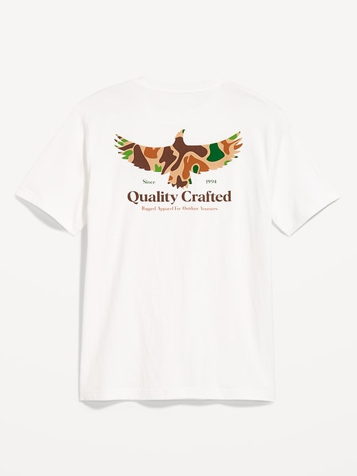 View large product image 2 of 2. Graphic Crew-Neck T-Shirt