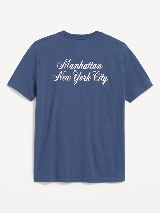 Voir une image plus grande du produit 2 de 2. T-shirt ras du cou à imprimé