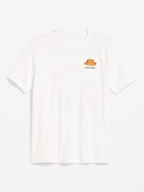 L'image numéro 1 présente T-shirt ras du cou à imprimé