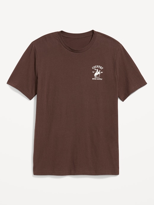 View large product image 1 of 2. Graphic Crew-Neck T-Shirt
