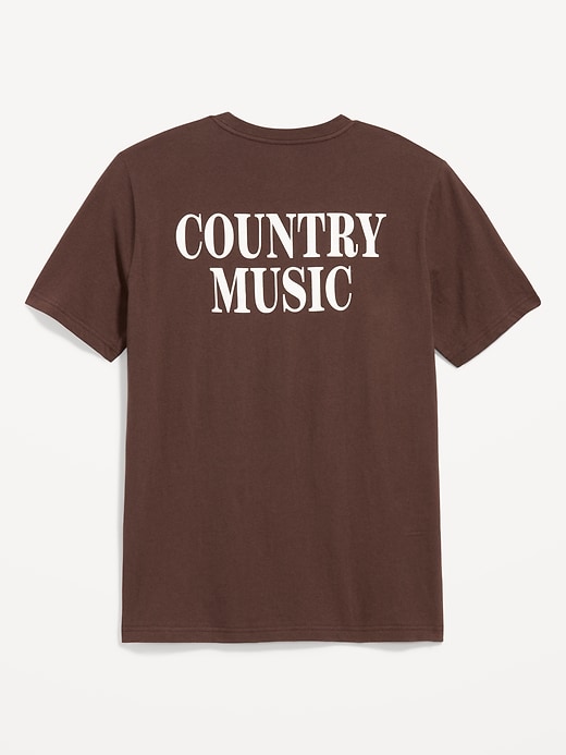 View large product image 2 of 2. Graphic Crew-Neck T-Shirt