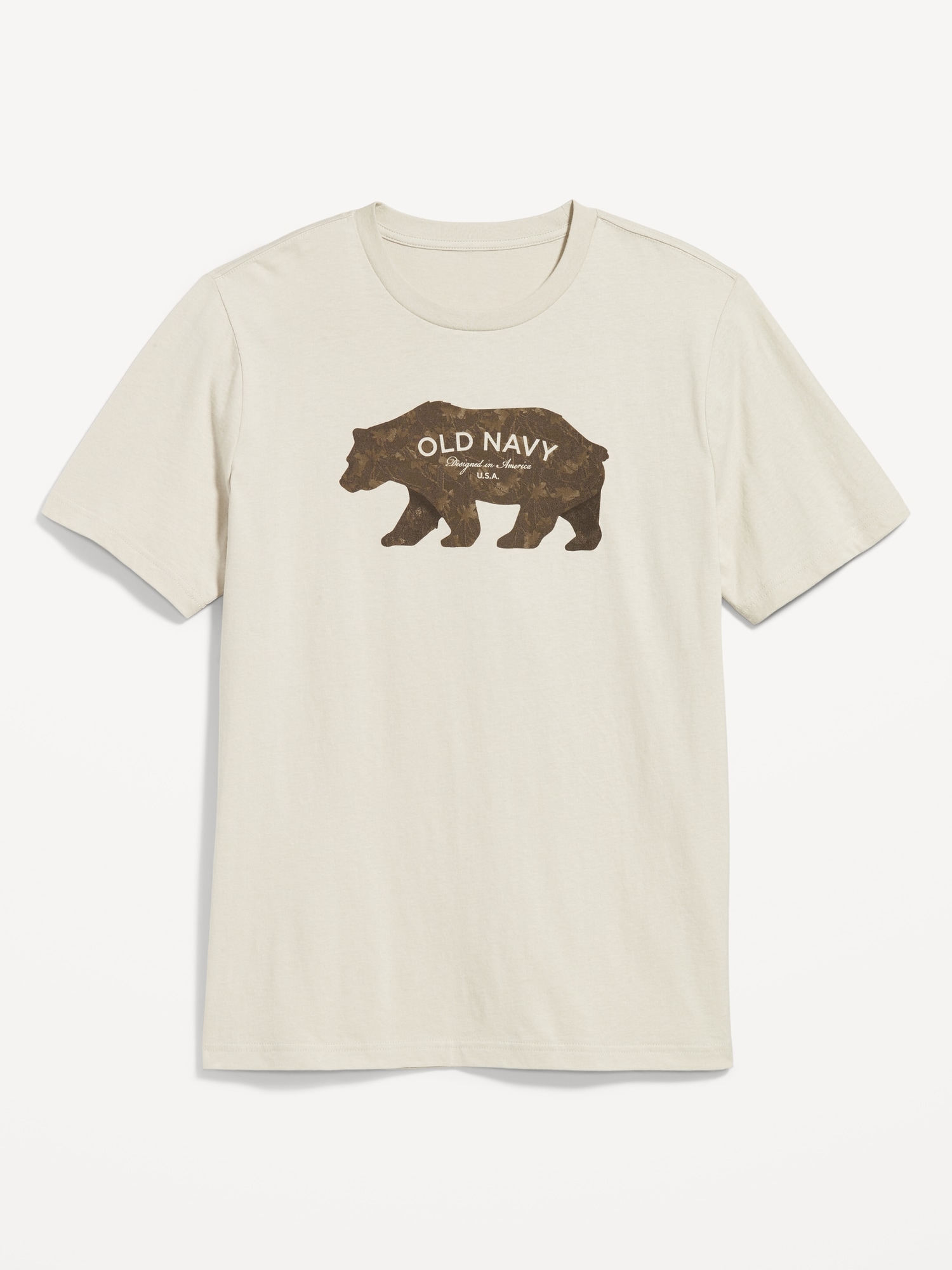 Crew-Neck Logo-Graphic T-Shirt