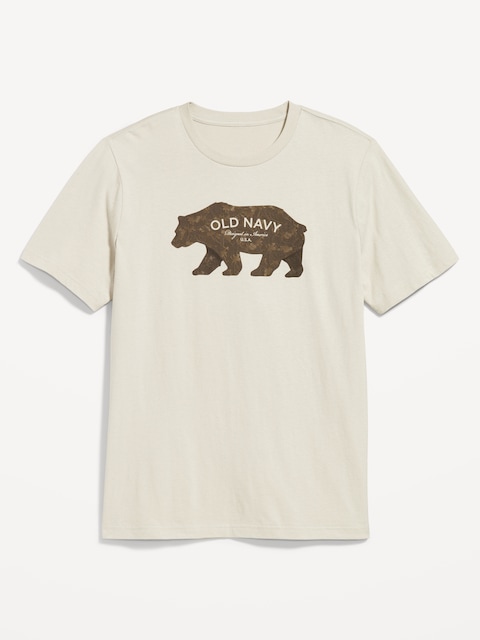 Crew-Neck Logo-Graphic T-Shirt