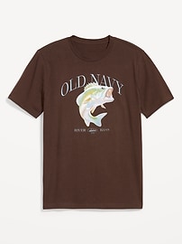 Image number 1 showing, Crew-Neck Logo-Graphic T-Shirt