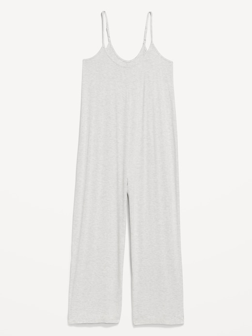 Image number 4 showing, Knit Jersey Pajama Jumpsuit