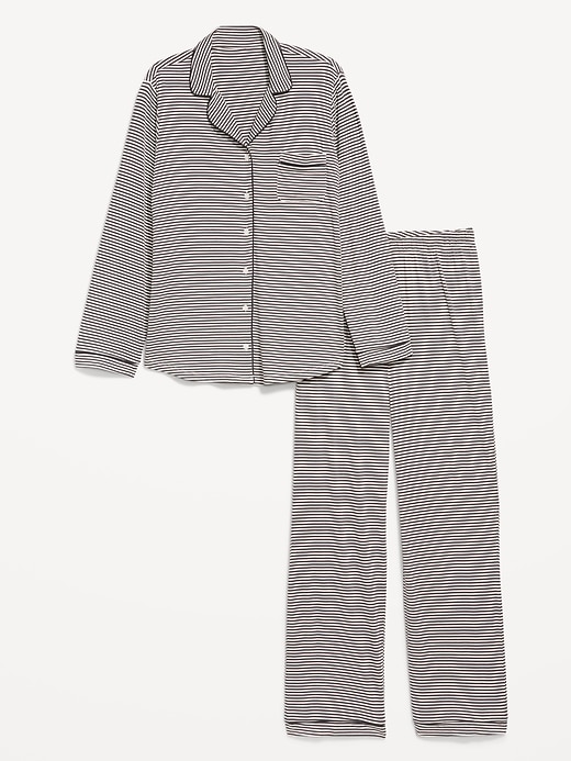 Image number 4 showing, Knit Pajama Pant Set