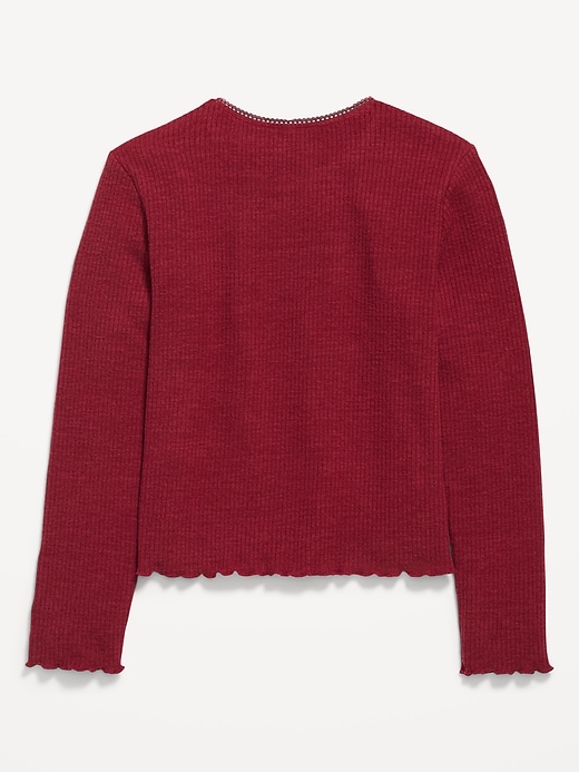 L'image numéro 2 présente T-shirt UltraConfo à manches longues et à imprimé pour fille