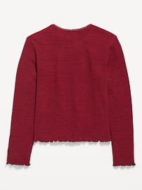 L'image numéro 2 présente T-shirt UltraConfo à manches longues et à imprimé pour fille