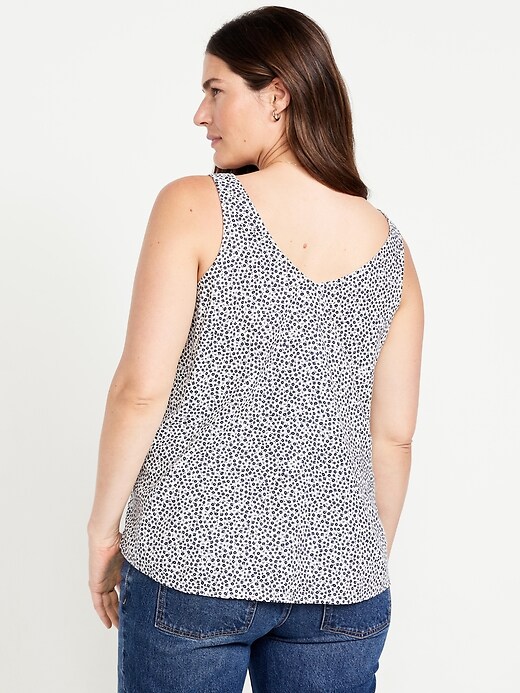 L'image numéro 3 présente Camisole en crêpe de maternité