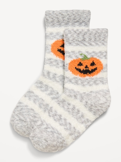 Unisex Cozy Socks for Toddler - Orange