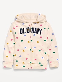 Image number 2 showing, Logo-Graphic Zip Hoodie for Toddler Girls