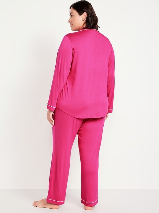 Image number 8 showing, Sunday Sleep Knit Jersey Pant Set