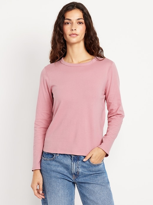 L'image numéro 1 présente T-shirt passe-partout à manches longues