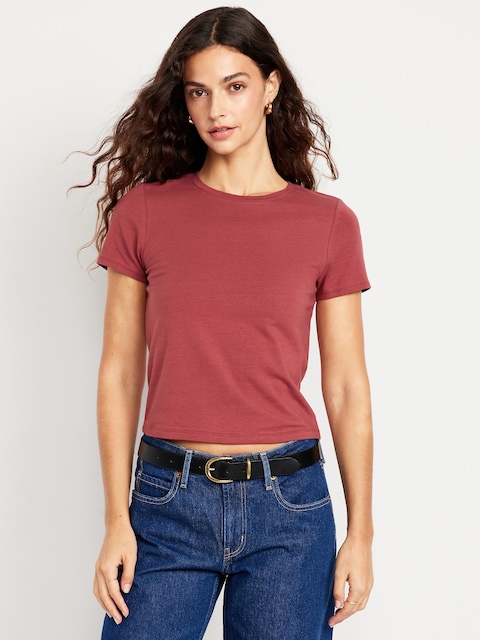 T-shirt complice court - Rouge