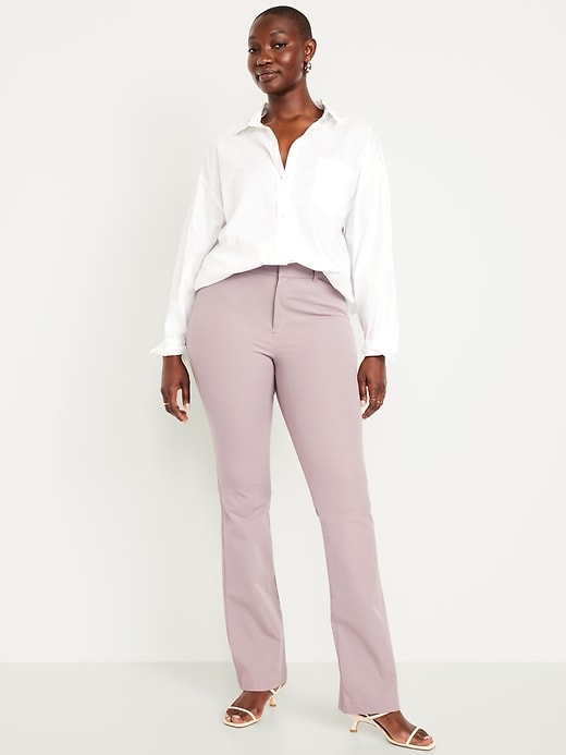 Image number 3 showing, High-Waisted Pixie Flare Pants