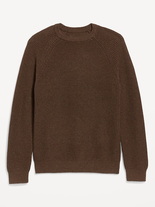Image number 4 showing, Crew-Neck Shaker-Stitch Sweater