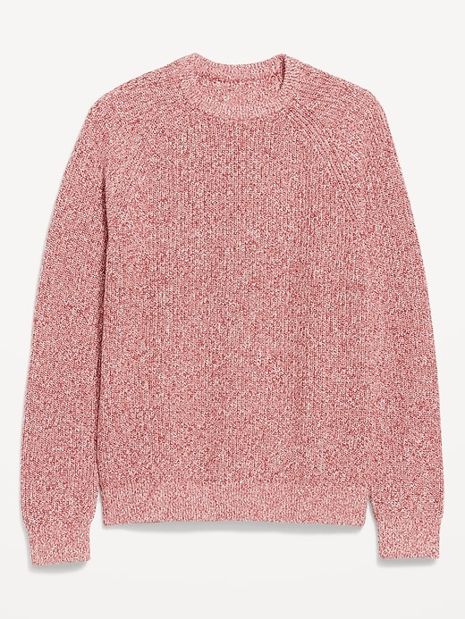 Image number 4 showing, Crew-Neck Shaker-Stitch Sweater