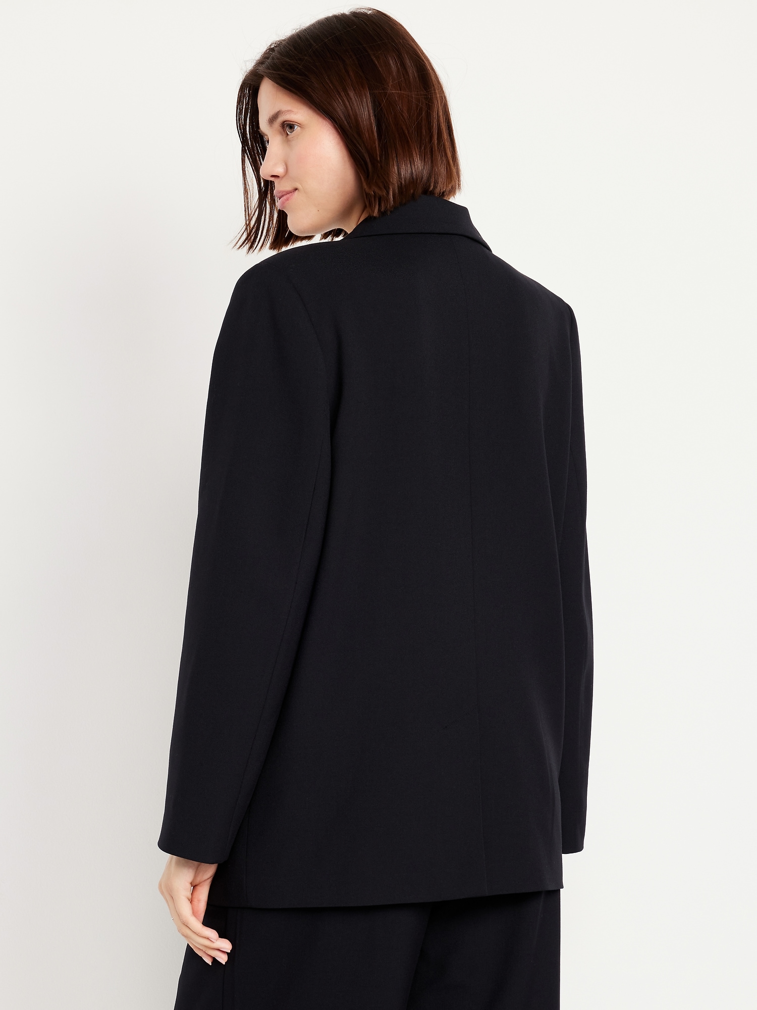 Oversized Double-Breasted Blazer