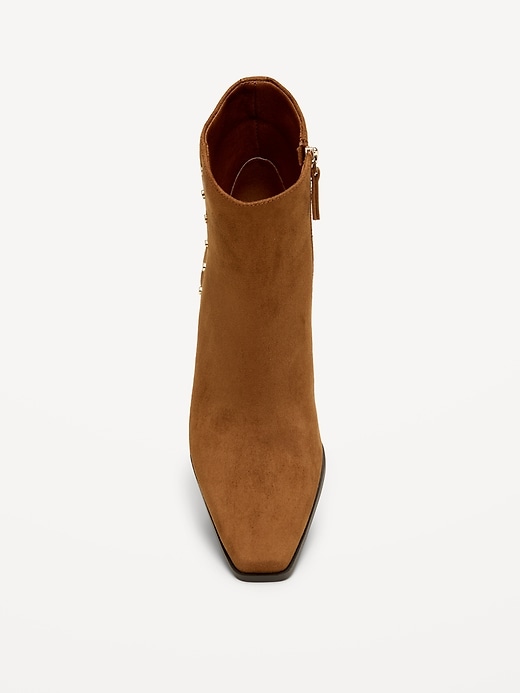 Image number 3 showing, Low-Heel Booties for Women