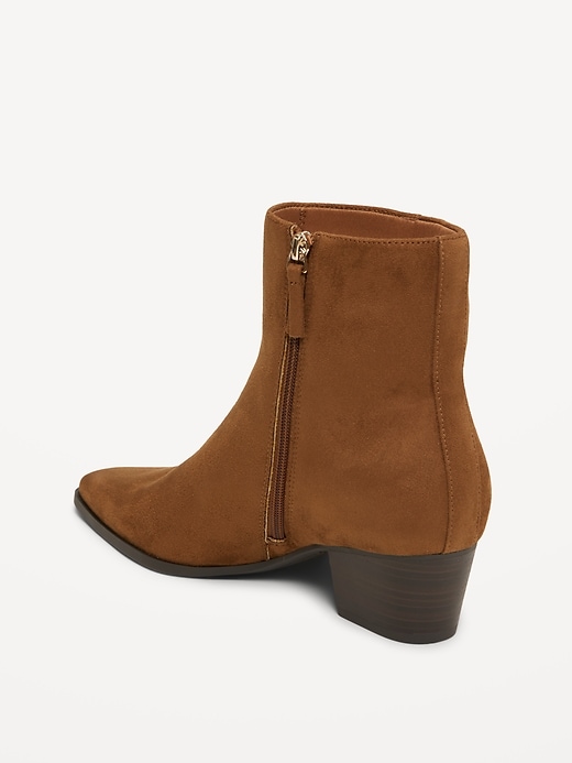 Image number 5 showing, Low-Heel Booties for Women