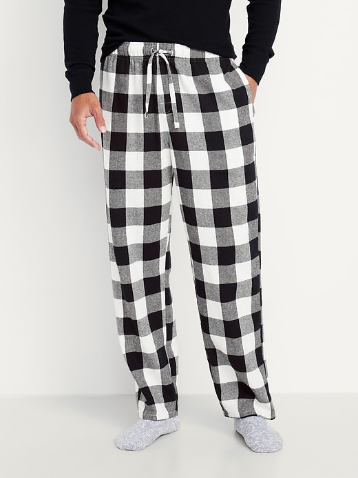 L'image numéro 1 présente Pantalon de pyjama en flanelle pour homme