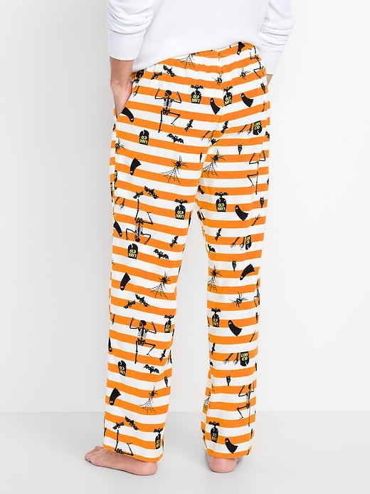 View large product image 2 of 3. Printed Flannel Pajama Pants for Men