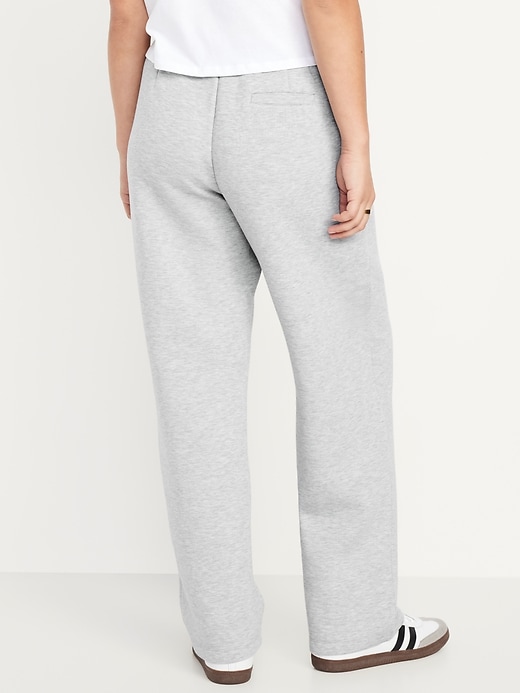 Image number 5 showing, High-Waisted Bounce Fleece Trouser Sweatpants