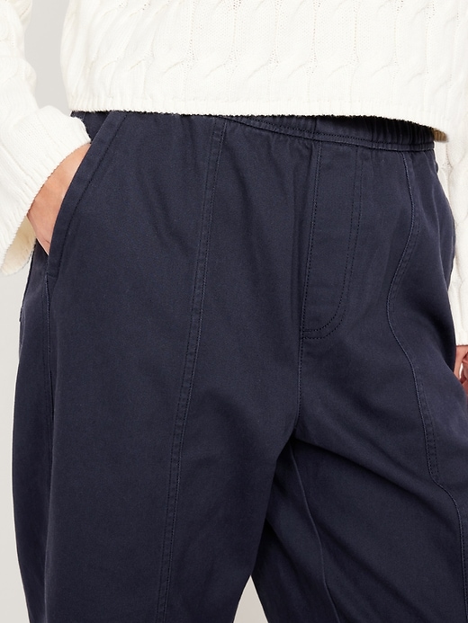 Image number 4 showing, High-Waisted Barrel Ankle Pants