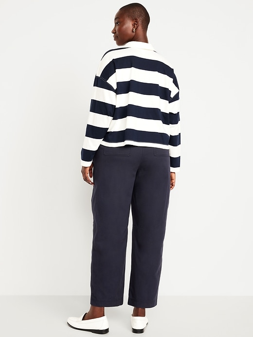 Image number 6 showing, High-Waisted Barrel Ankle Pants
