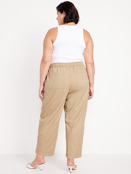 Image number 8 showing, High-Waisted Barrel Ankle Pants