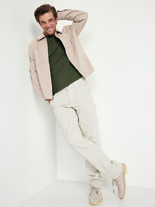Image number 3 showing, Waffle Henley T-Shirt