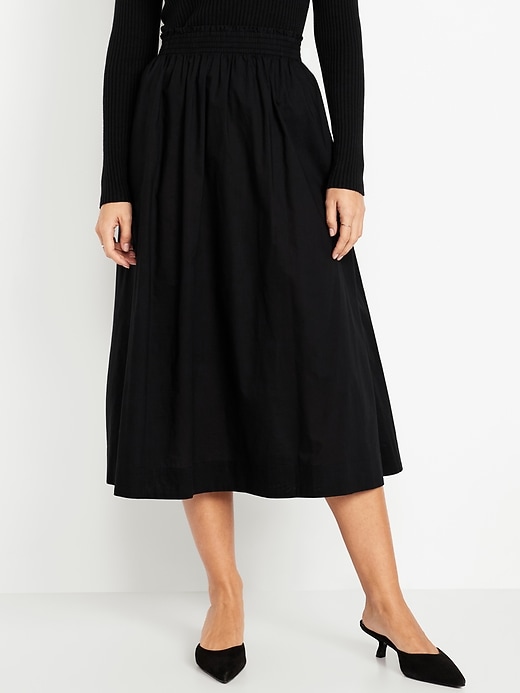 Image number 2 showing, Smocked Midi Skirt