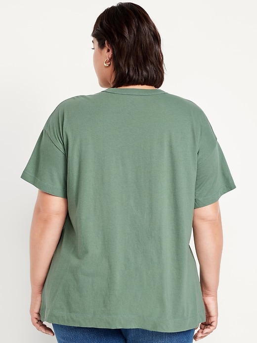 Image number 7 showing, Oversized EveryWear Tunic T-Shirt
