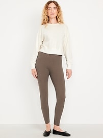 Image number 2 showing, High-Waisted Fashion Layering Leggings 3-Pack