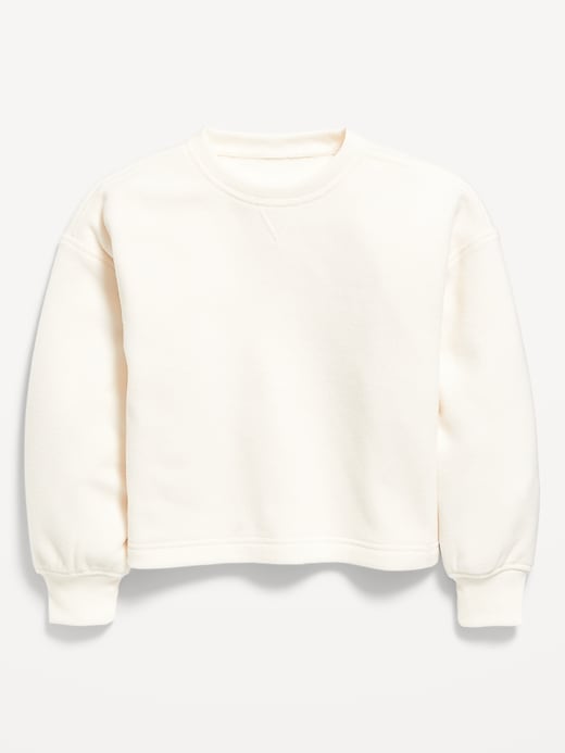 Image number 2 showing, Long-Sleeve Microfleece Top for Girls