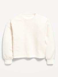 Image number 2 showing, Long-Sleeve Microfleece Top for Girls