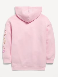 Image number 3 showing, Nirvana™ Oversized Graphic Tunic Pullover Hoodie for Girls