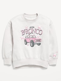 Image number 3 showing, Ford Bronco™ Oversized Graphic Tunic Sweatshirt for Girls