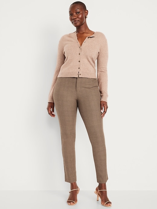 L'image numéro 3 présente Pantalon Pixie ajusté à taille haute longueur cheville